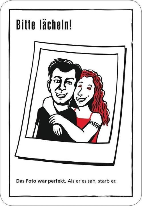 Actual product image black stories Creepy! (German)