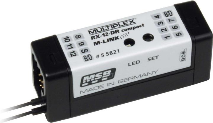 Multiplex 12-Kanal Empfänger RX-12 DR St