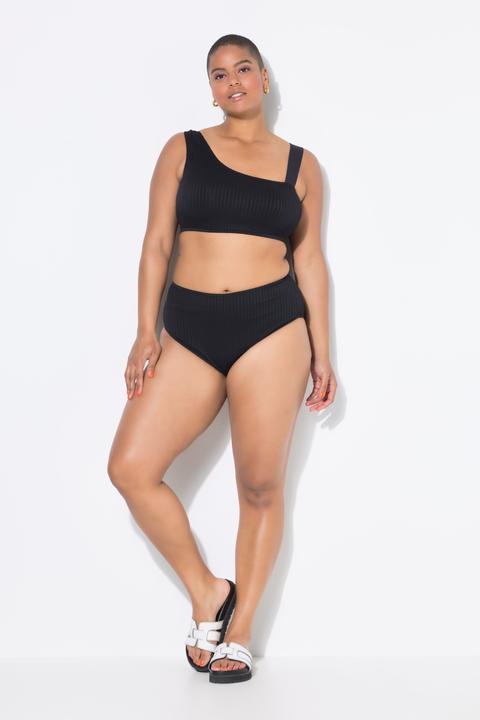 Actual product image Studio Untold Bikini-Top, OneShoulder, Softcups, Streifenstruktur (50)