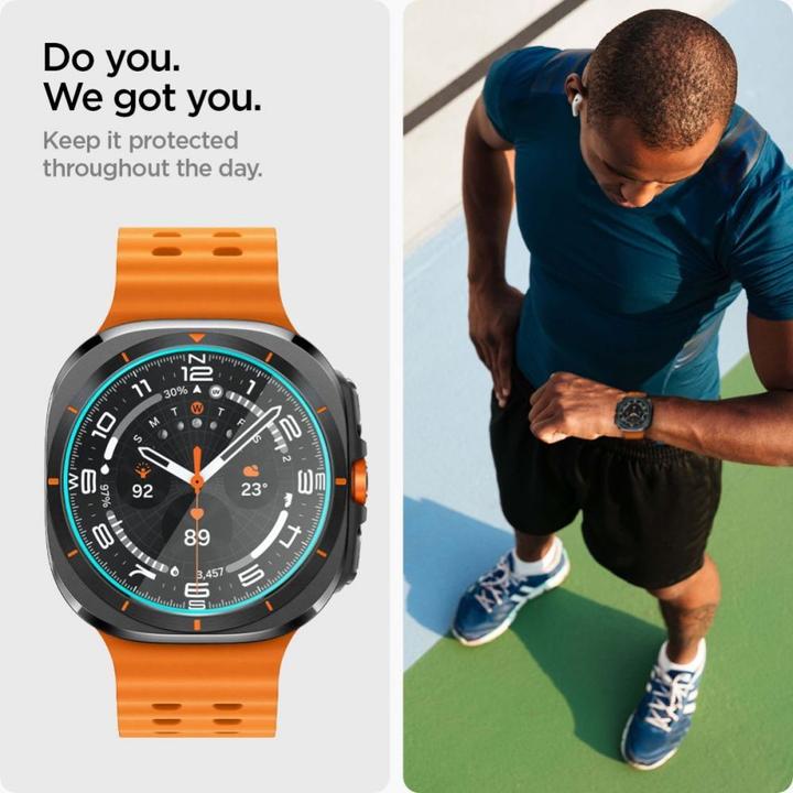 Actual product image Spigen Glas.TR EZ Fit