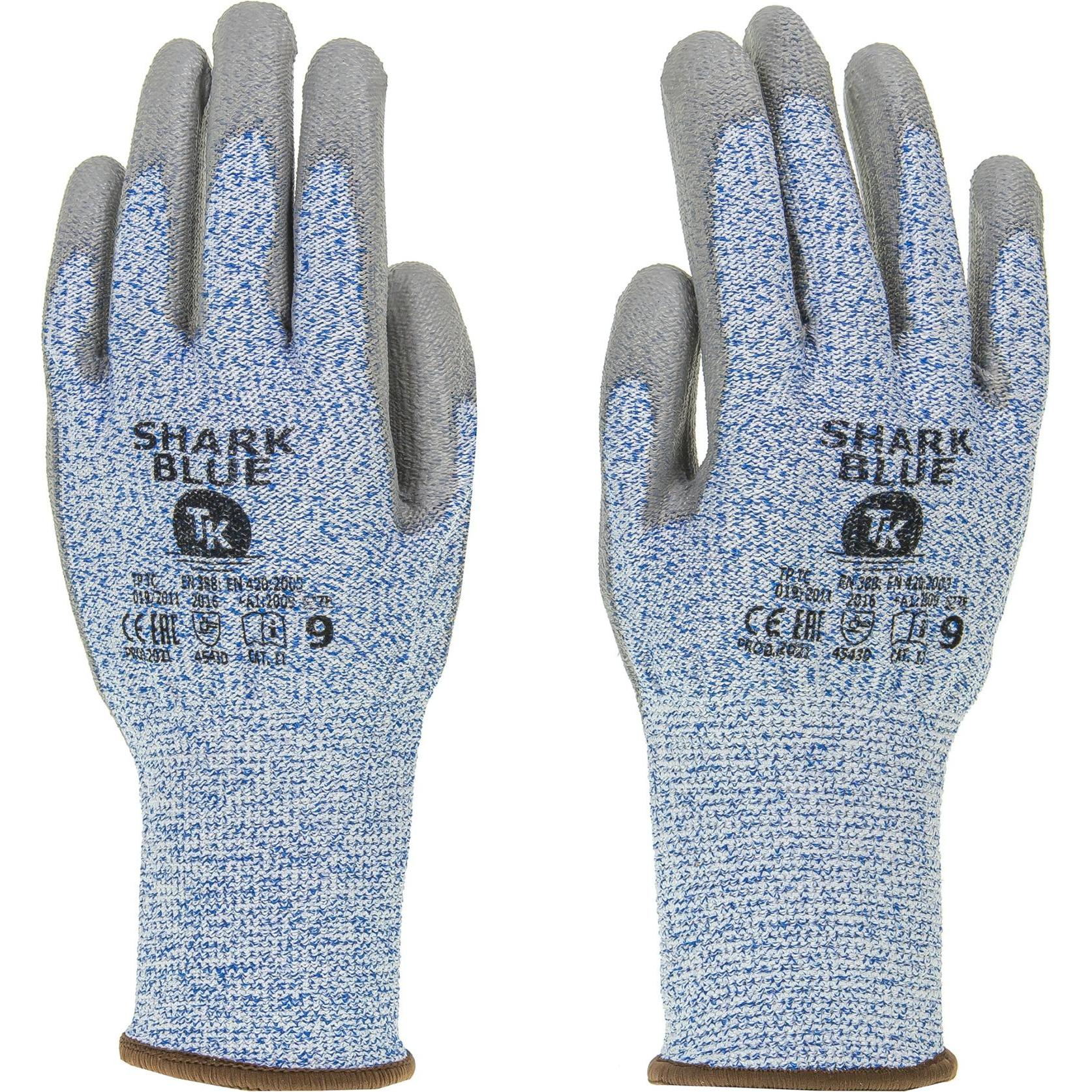 TK Handschuhe SHARK, kratzfest, Gre 8, blau (8) (49368107)