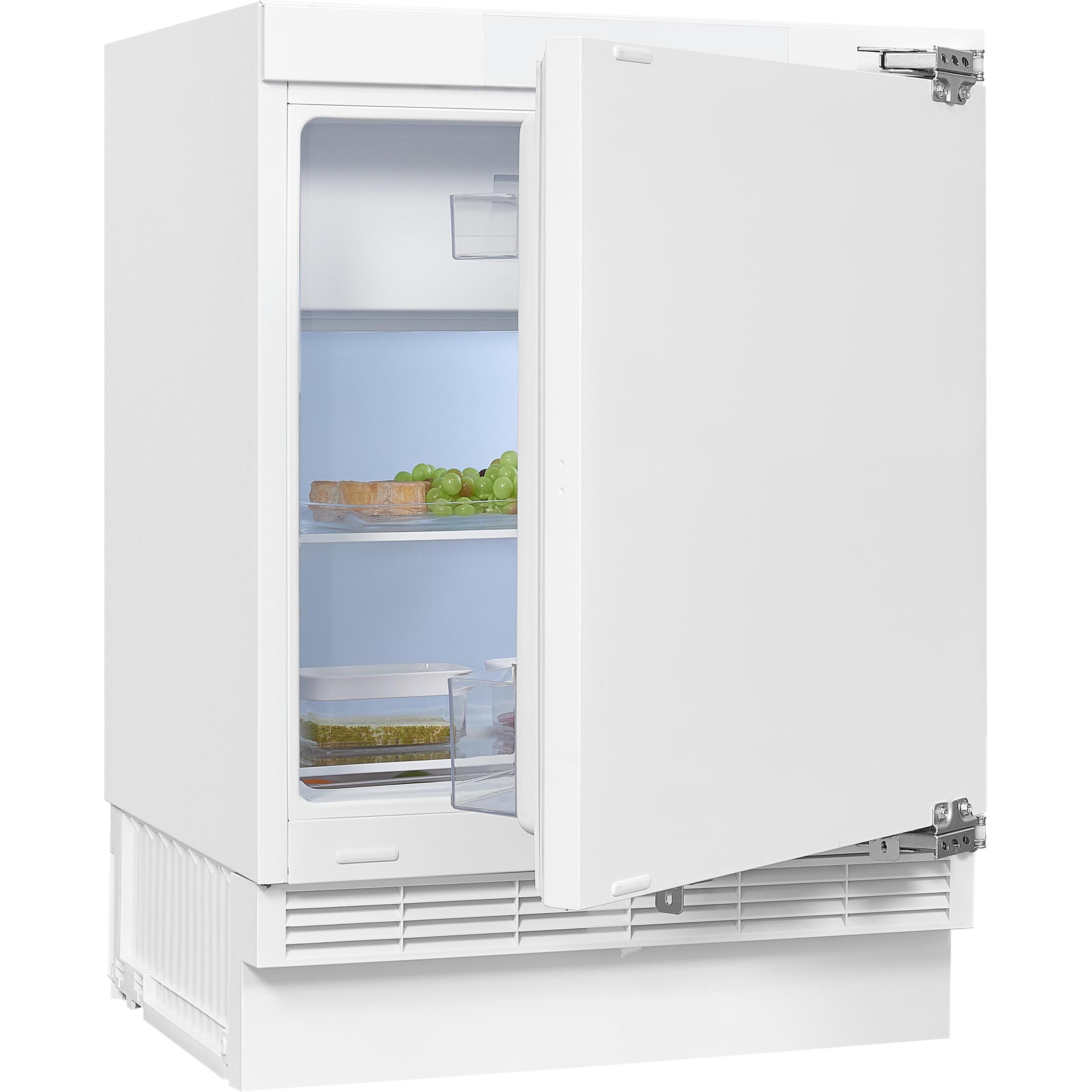 Exquisit EXQ UKS130-4-FE-010E Kühlschr, Kühlschrank Freistehend, Weiss