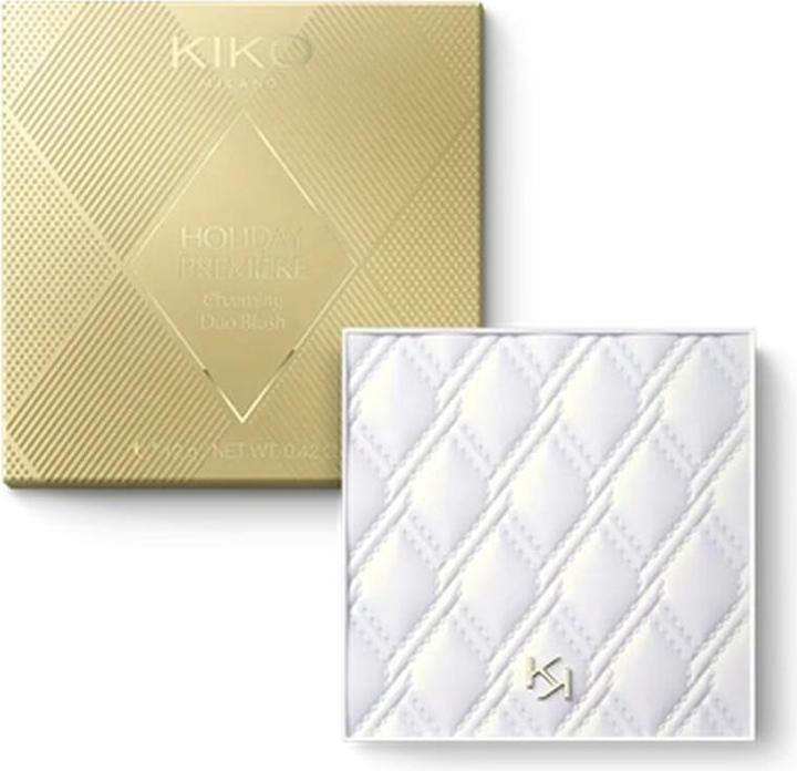 KIKO Milano Holiday Premiere Charming Duo Blush - 12 Grams
