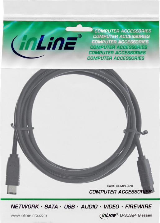 Image du produit InLine Câble FireWire (1.80 m, FireWire)