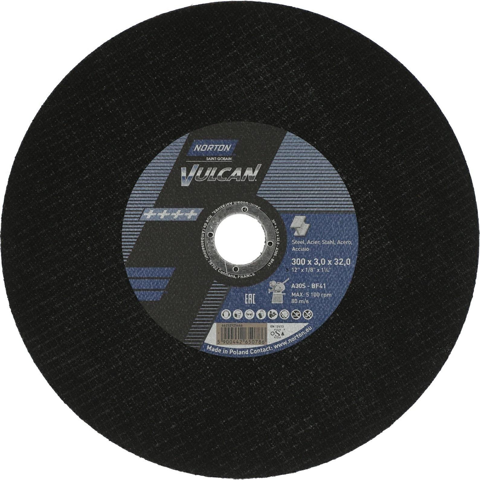 Norton Vulkan-Metallschild (30) (1125218)