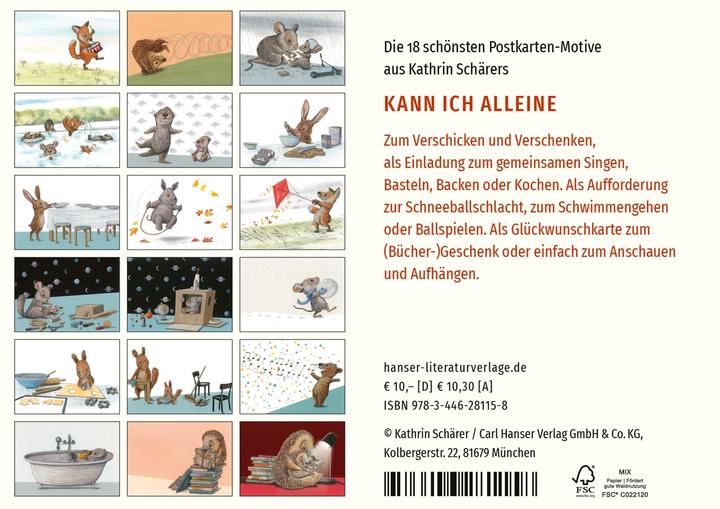 Produktbild Kann ich alleine! Postkarten-Set (18 Stk.)