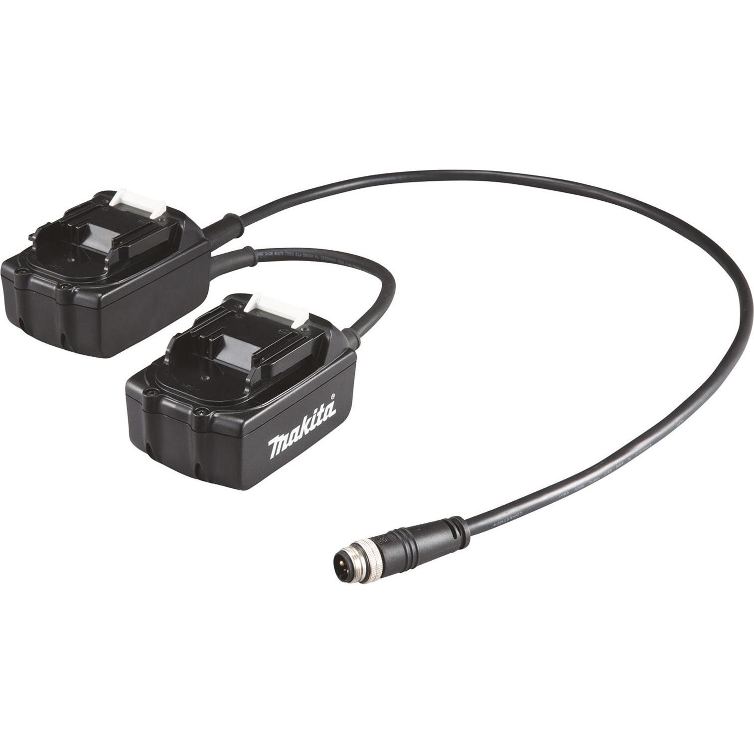 Makita, Werkzeugakku + Ladegerät, Akku-Adapter 2x18V (18 V)