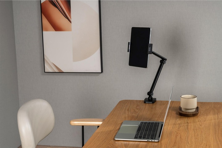 Actual product image InLine Tablet holder with table clamp