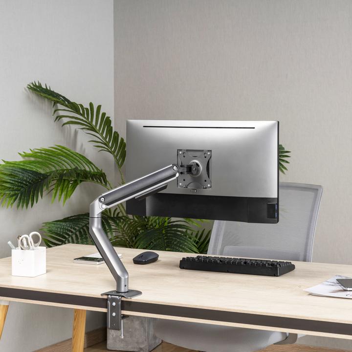 Produktbild Tooq Technology DB4032TNR-G Flachbildschirm-Tischhalterung 81,3 cm (32" ) Schwarz Tisch/Bank (Tisch, 32", 9 kg)