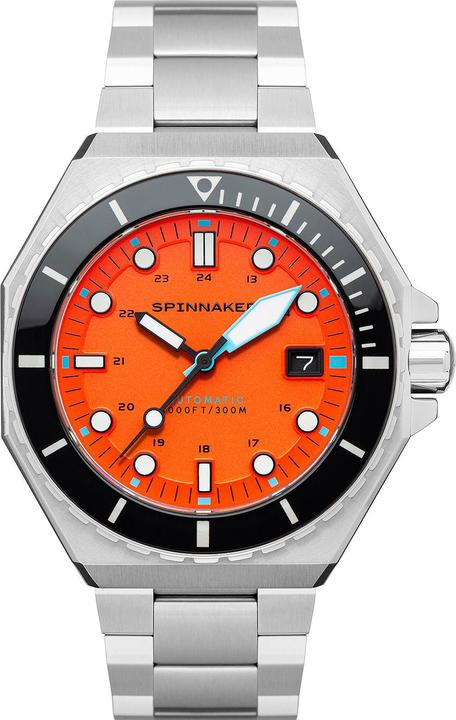Actual product image Spinnaker SP-5081-BB Dumas Automatic 44mm 30ATM (Analogue wristwatch, 44 mm)