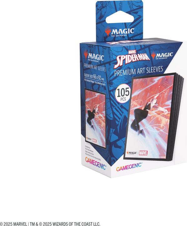 Gamegenic - Magic: The Gathering | Marvel's Spider-Man Premium Art Sleeves - Spider-Gwen