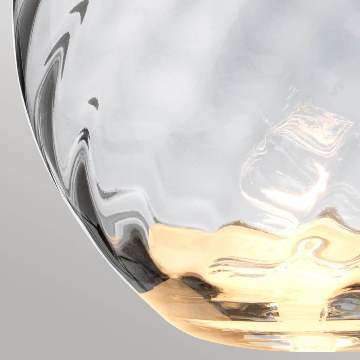 Thumbnail - Elstead Lighting, Tischlampe, Lena Tischleuchte E27 74cm Rauchgetöntes Glas, Schiefer Farbton Schiefer (620 lm, E27)