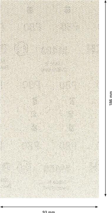 Produktbild Bosch Professional Zubehör EXPERT M480 Schleifnetz für Schwingschleifer, 93 x 186 mm, G 80, 10-tlg. (80)