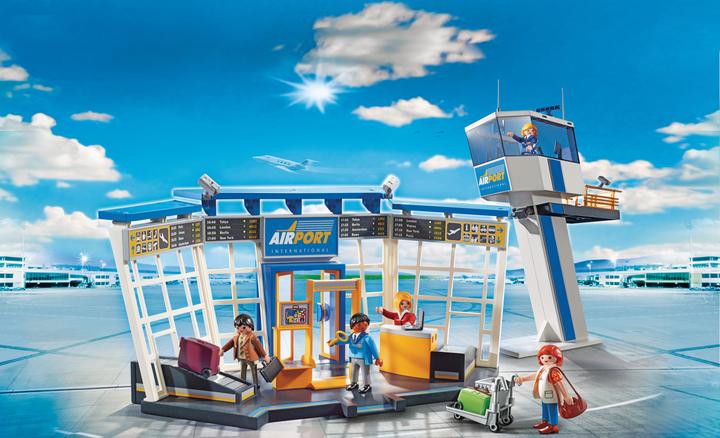 Immagine prodotto Playmobil City-Flughafen mit Tower (5338, Playmobil Città d'azione)