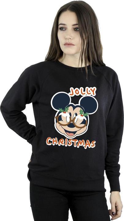 Produktbild Disney Mickey Mouse Jolly Christmas Glasses Sweatshirt (3XL)