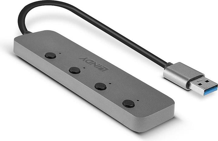 Immagine prodotto Lindy Hub USB 3.0 (USB-A, 4 porte)