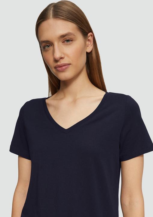 Produktbild S.Oliver T-Shirt T-Shirt mit V-Ausschnitt (34)