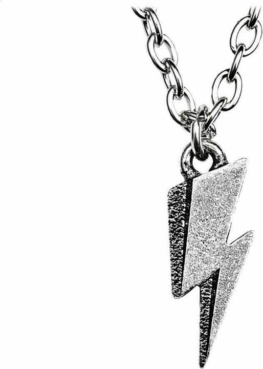 Actual product image David Bowie Flash Pendant (100% synthetic material)