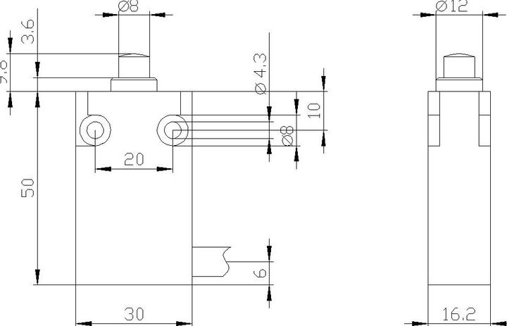 Produktbild Siemens Endschalter,Metall,30mm,w/runder Taster