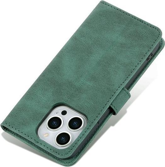 Produktbild MU Classic Retro Leder Bookcover Hülle (Apple iPhone 13 Pro Max)