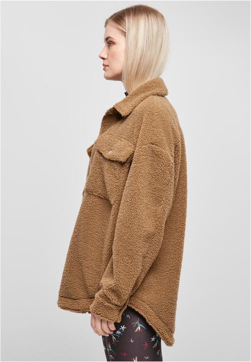 Actual product image Urban Classics Ladies Sherpa Overshirt - 16517 (XL)