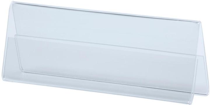 Image du produit Deflecto Étiquettes de nom de table Acryl 43130 transparent A6