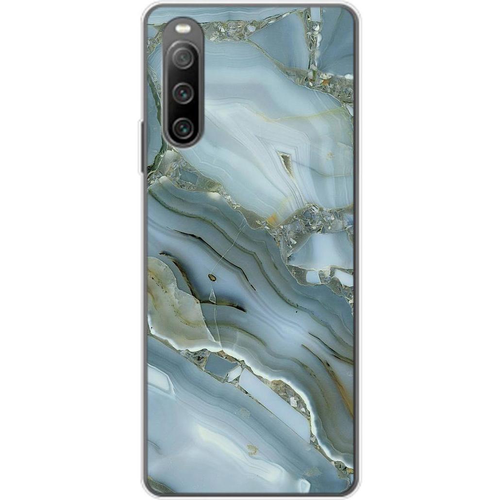 König Design Hülle Handy Schutz für Sony Xperia 10 IV Case Cover Tasche Bumper Etuis TPU Neu (Sony Xperia 10 IV), Smartp...