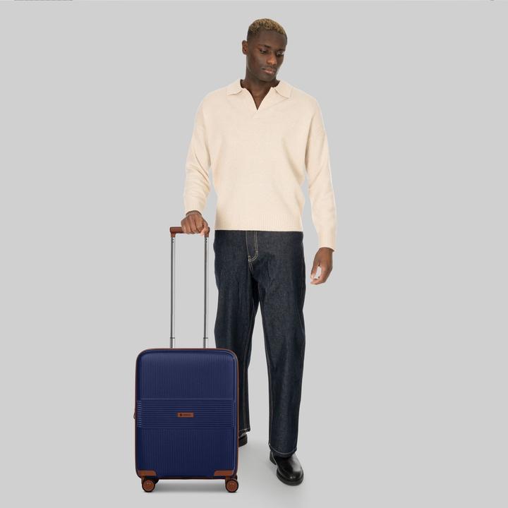 Actual product image Farmhood Eco Edition 02 4 Rollen Kabinentrolley 55 cm mit Dehnfalte (44 l)