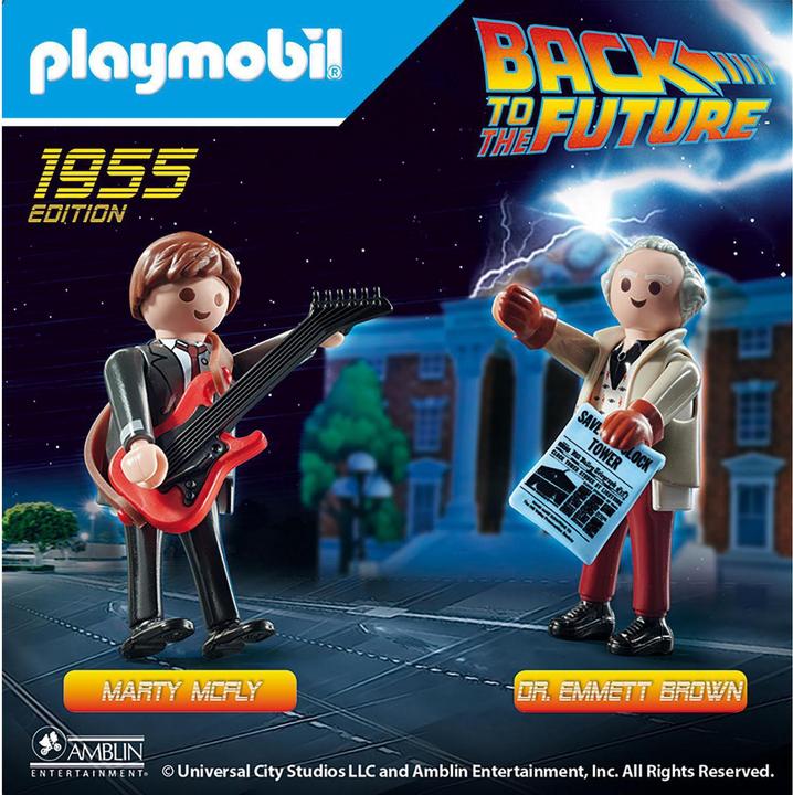 Produktbild Playmobil Marty Mcfly und Dr. Emmett Brown (70459, Playmobil Back to the Future)
