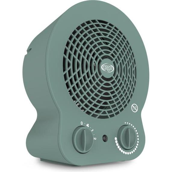 Thumbnail - Argo DORI MINT Heizlüfter Elektroheizung Warmwasserheizung, Ventilator, Grün