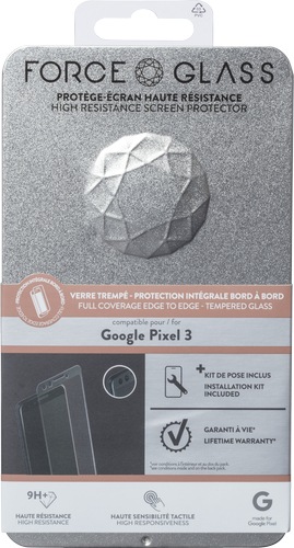 Actual product image Bigben Connected Glass screen protector (1 Piece, Google Pixel 3)