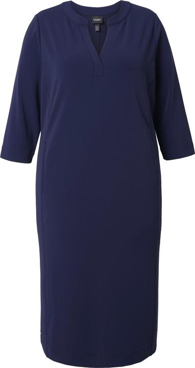 Produktbild Ulla Popken Kleid, Tunika-Ausschnitt, 3/4-Arm, Taschen (60)