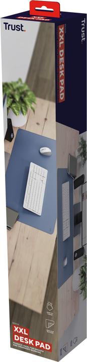 Produktbild Trust Benya XXL Desk Pad - Blue (XXL)