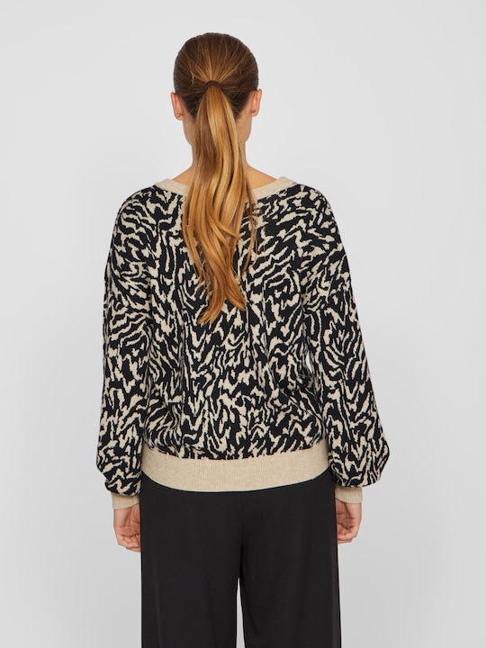 Immagine prodotto Vila Maglia jacquard con scollo a V (S)