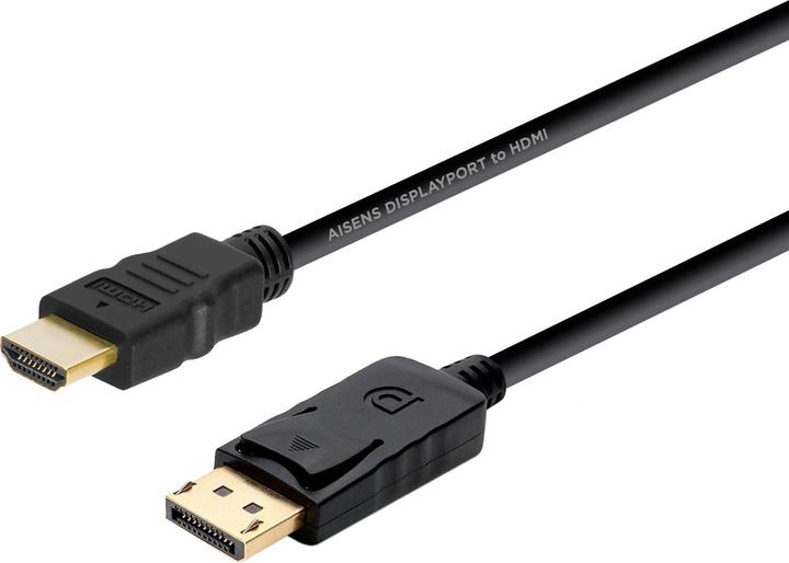 Aisens A125-0364 Videokabel-Adapter 2 m DisplayPort HDMI Schwarz (2 m, DisplayPort, HDMI)