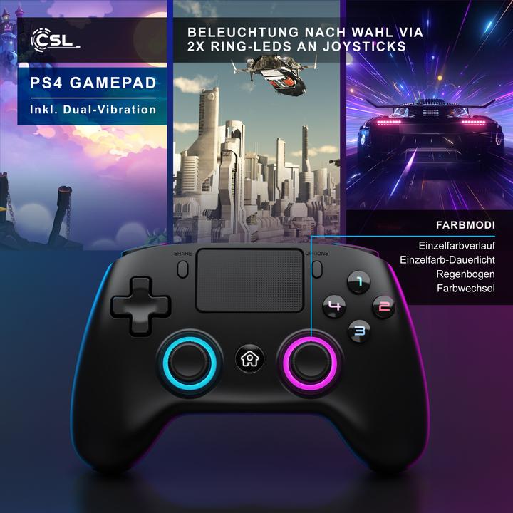 Produktbild CSL Bluetooth Gamepad Controller für Nintendo Switch (Switch)
