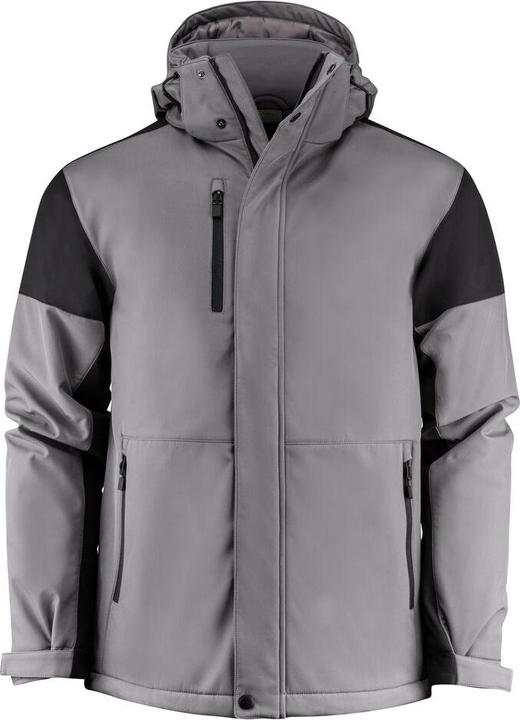 Actual product image Sharp Prime Padded Softshell Jas heren staalgrijs/zwart - maat 4XL (4XL)