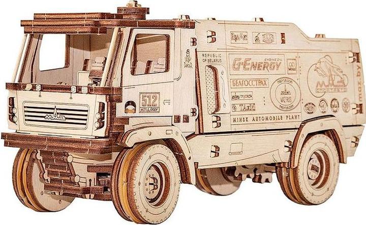 Actual product image Eco Wood Art Rally Truck MAZ 5309RR - 3D wooden kit