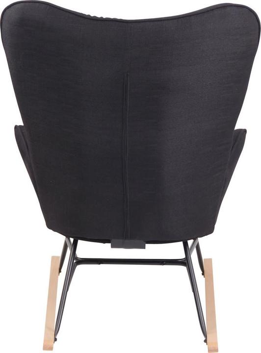 Actual product image CLP Chair Sanka Fabric, black