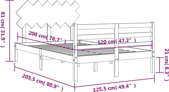 Immagine prodotto vidaXL Beauregard (135 x 190 cm)