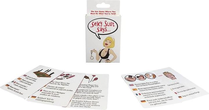 Image du produit Kheper Games Sexy Slut Says (Jeu de cartes, Allemand, Espagnol, Français, Anglais)