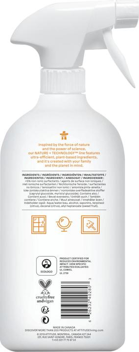 Actual product image Attitude Nature+