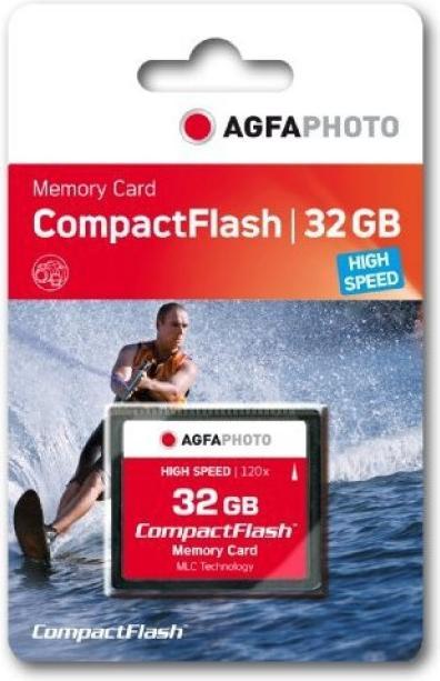 Image du produit AGFAPHOTO Compact Flash 32Go Haute Vitesse 300x MLC (32 Go, CF)