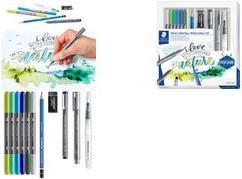 Actual product image Staedtler Design Journey Handlettering & Watercolor Set (6x)