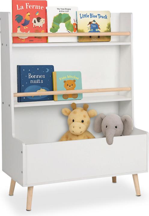 Actual product image Relaxdays Kinderregal für Bücher und Spielzeug