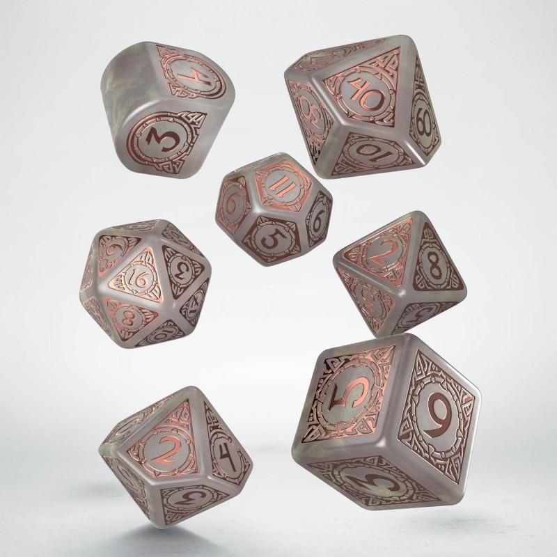 Thumbnail - Q Workshop RVIK4T - Viking Modern Würfelset: Niflheim