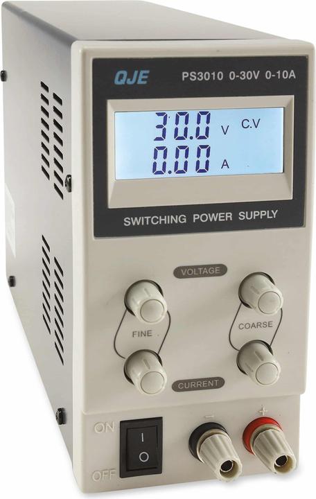 Actual product image Chilitec Controllable laboratory power supply unit CTL-3010, 0...30 V / 0...10 A, LCD