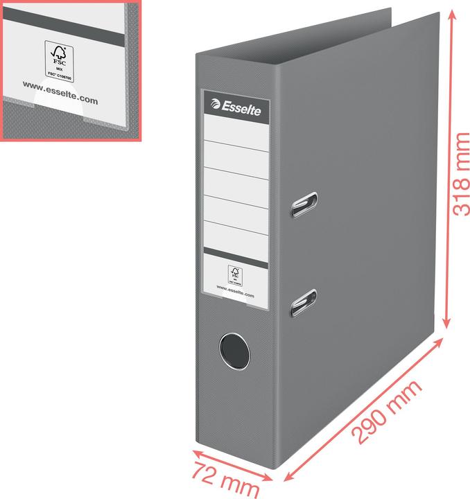 Produktbild Esselte COLOUR'ICE - Ordner (A4, 75 mm, 1 Stk.)