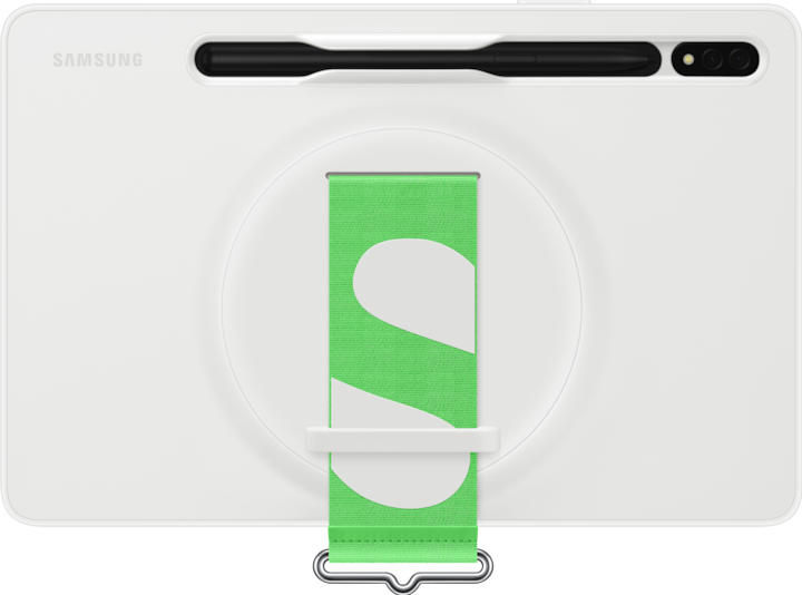Samsung Onglet S8 Strap Cover blanc (Galaxy Tab S8)