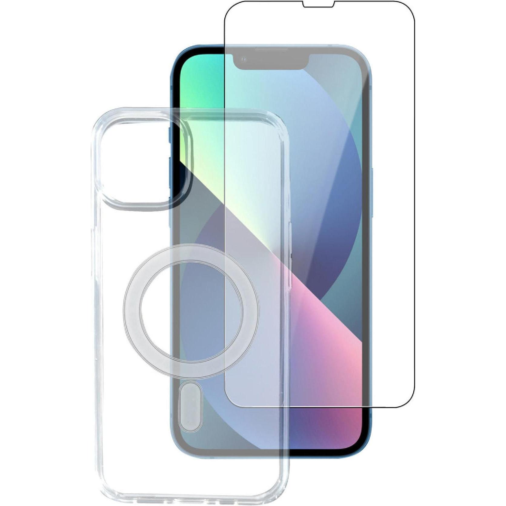 4smarts 360° Starter X-Pro (Apple iPhone 14), Smartphone Hülle, Transparent